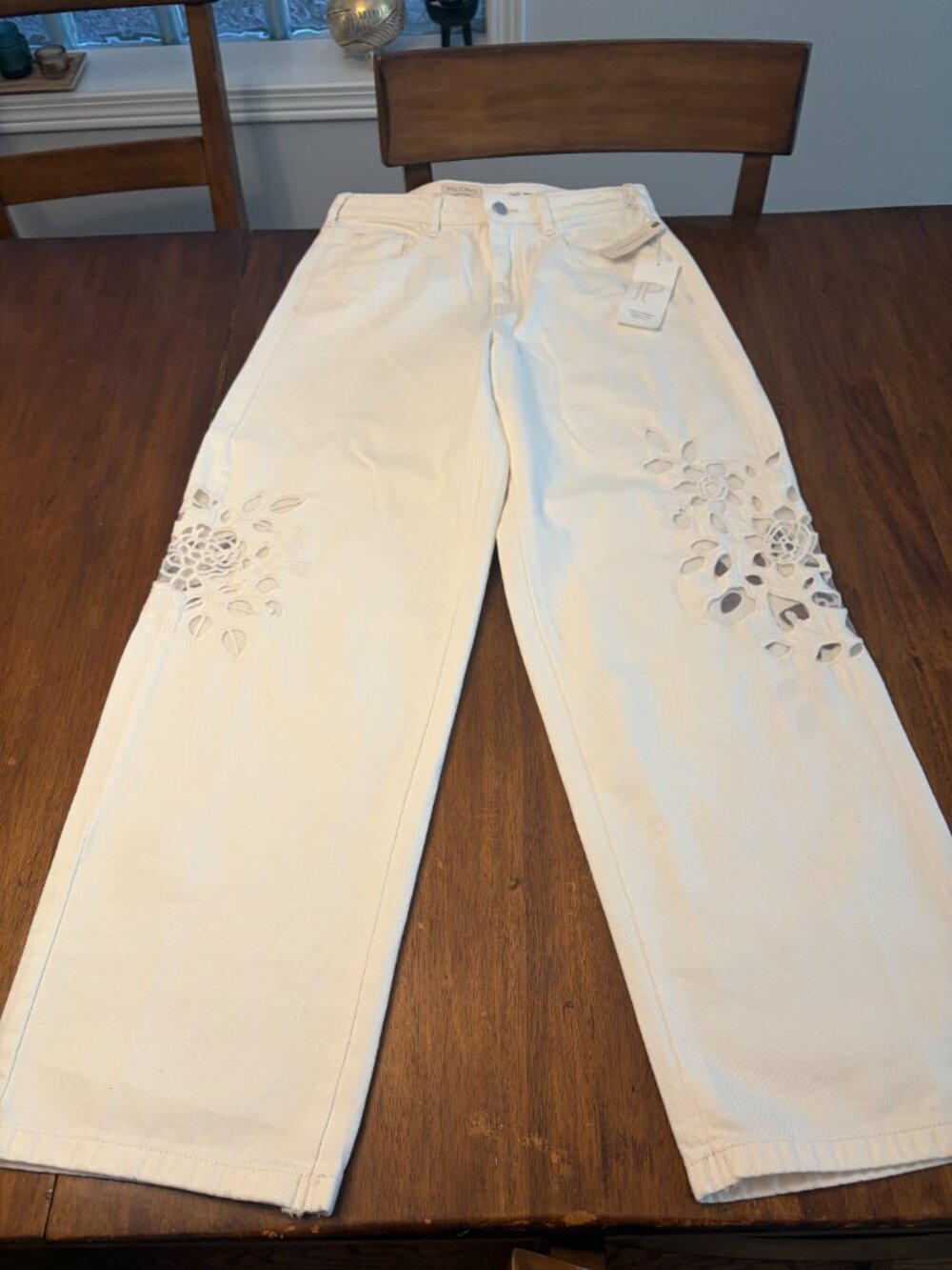 Anthropologie Pilcro Mid-Rise Relaxed Tapered Jeans - Picture 6 of 9